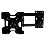 Suport TV de perete cu brat pivotant Hausberg HB-H 04R, 23-37 inch, 37 kg, Negru